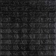 3D панель самоклеюча цегла Чорна 700х770х3мм (019-3) SW-00000584
