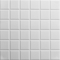 Самоклеющаяся декоративная потолочно-стеновая 3D панель кубы 600x600x7мм (169)