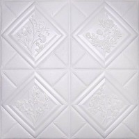 Самоклеюча декоративна 3D панель 700x700x6мм (188)