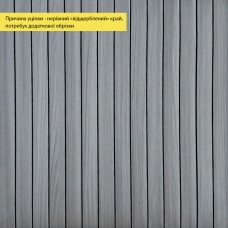УЦІНКА. Покриття вінілове самоклеюче 3D рейки тік сивий 600*600*2,8мм (D) SW-00002966