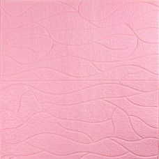 Панель 3D Pink 700*700*6mm (D) SW-00001950