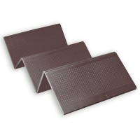 Детский складной термоковрик однотонный 2000*1500*10мм Коричневый (298) SW-00001189