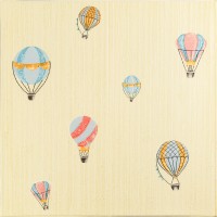 Панель стеновая 3D 700*700*4mm воздушные шары фактурная текстура (D) SW-00001972