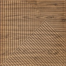 Самоклеюча декоративна 3D панель 500х500х5мм Бамбук темний Дуб SW-00002886