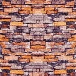 Декоративная 3D панель самоклейка под кирпич Екатеринославский песчаник 700x770x3мм (045-3) SW-00000692