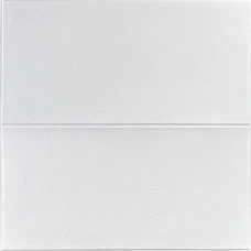 Панель стеновая 3D 700х700х5мм Lichi square white (D) SW-00001802