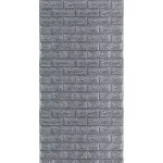 R017-2 Панель стеновая в рулоне 3D 700мм*3,08м*2мм сіра цегла (D) SW-00002535