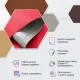 Самоклеющая экокожа в рулоне 1.37*1m*0.5mm Красный (D) SW-00002169