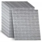 Панель стеновая 3D 700х770х2мм СЕРЕБРО (D) SW-00001908